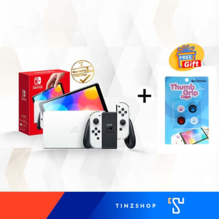เครื่องเกม Nintendo Switch OLED สีขาว_6